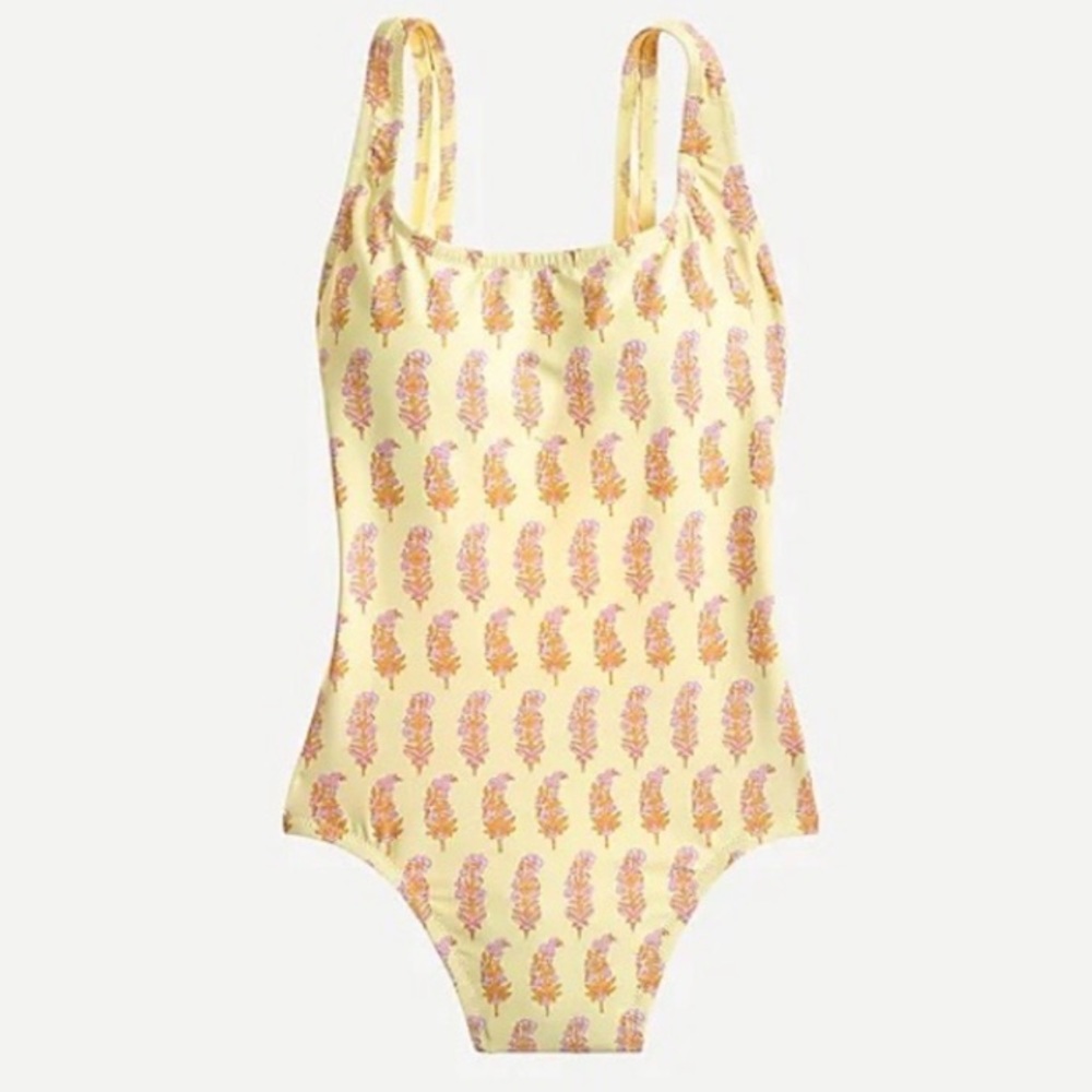 J.Crew X SZ Blockprint Onepiece Swimsuit (6)